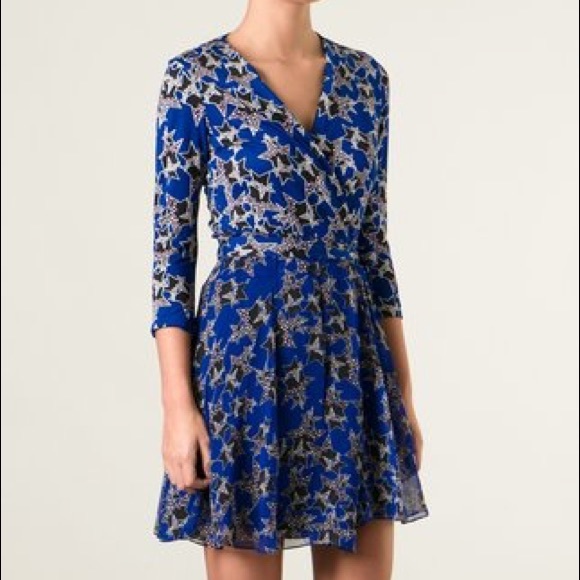 dvf star dress